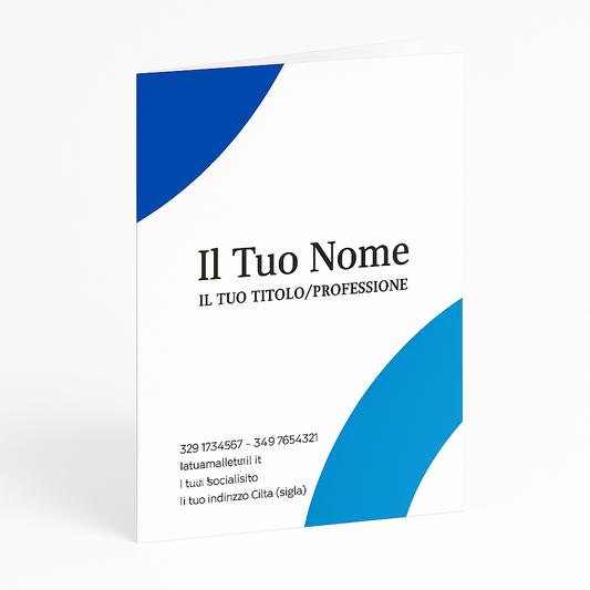 Cartelle personalizzate per circoli ricreativi 2