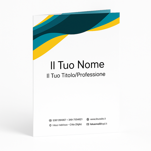 Immagine frontale cartella personalizzata