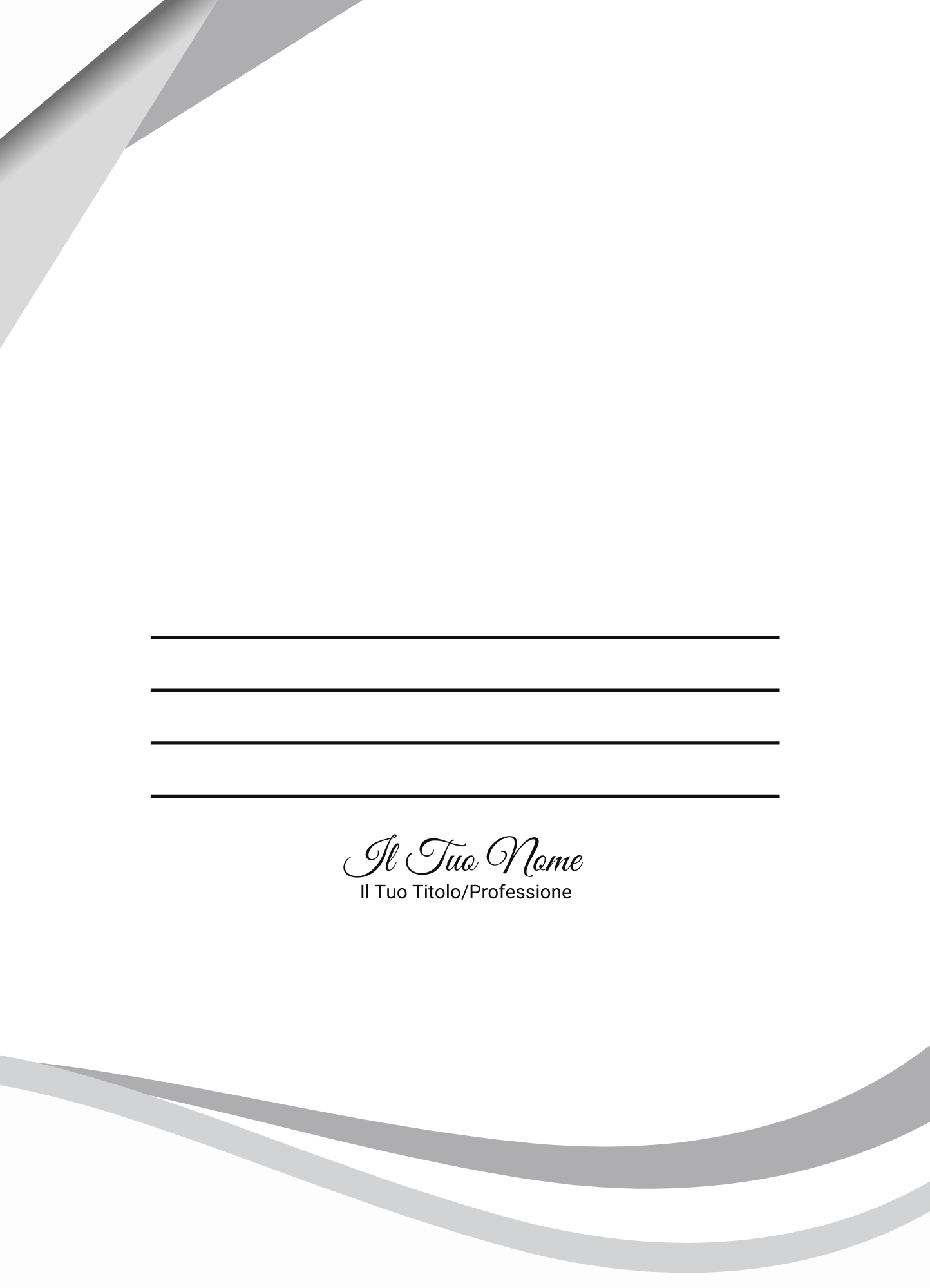 Cartelline personalizzate A4