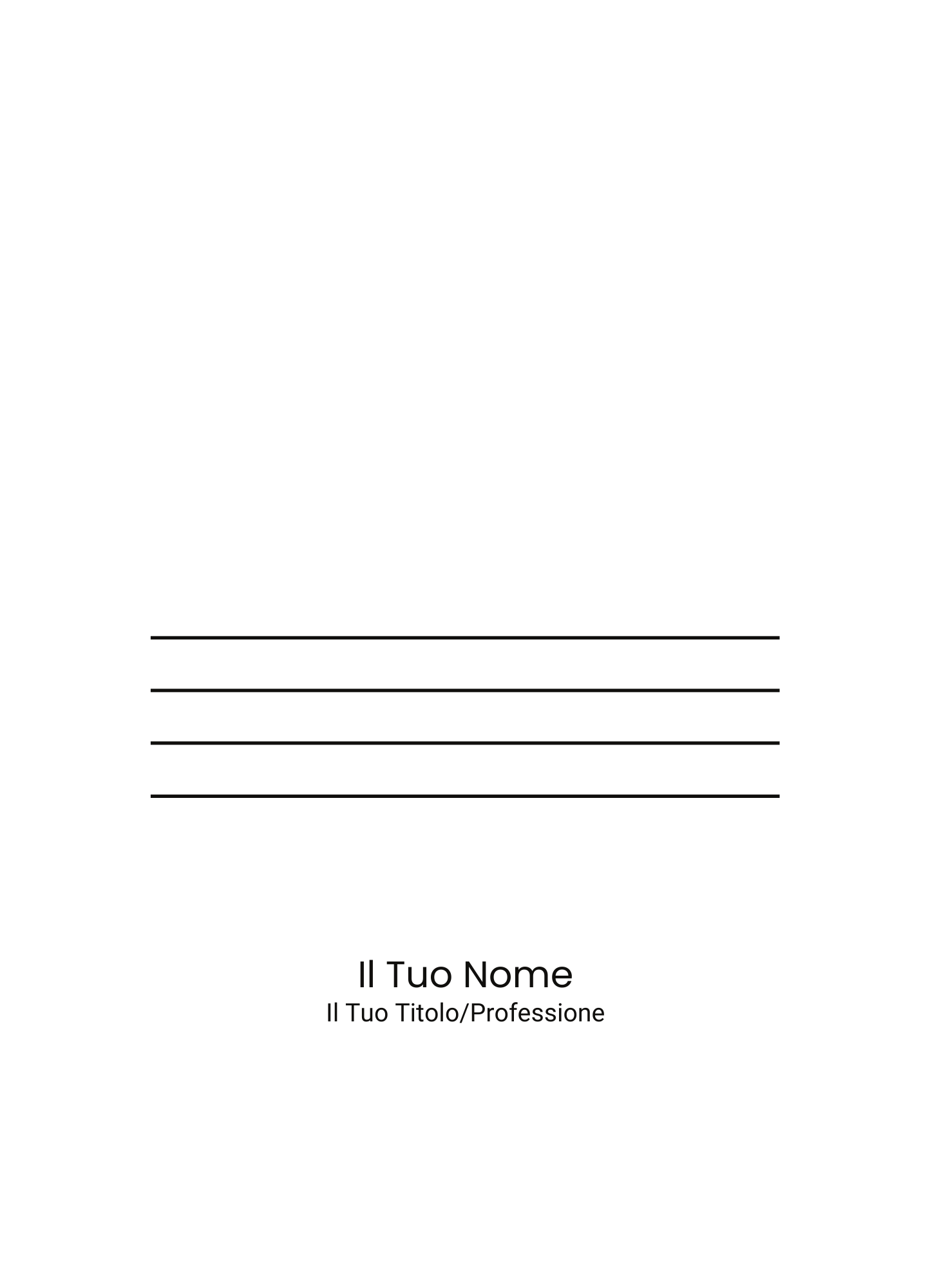 Cartelline personalizzate A4